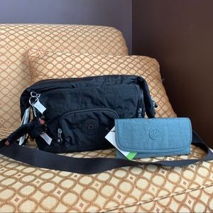Brand new Kipling cross bag and the wallet